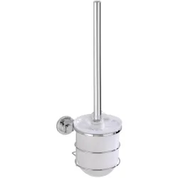 WENKO Bovino Power-Loc Wand WC-Garnitur 17801100 , Glänzend/ Chrom