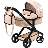 Bayer Design Kombi Puppenwagen Xeo beige