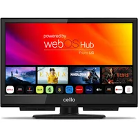 Cello C1624WS 16" Smart TV WEBOS by LG Full HD LED TV Triple Tuner DVB-T/T2-C-S/S2 HDMI USB Bluetooth 230V „Pitch Perfect Sound“ für EIN einzigartiges Klangerlebnis