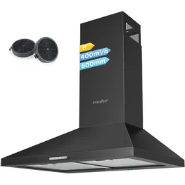 Comfee PYRA17B-60 Dunstabzugshaube 60 cm Schwarz