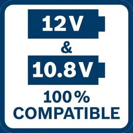 Bosch GSR 12V-15 FC Professional inkl. 2 x 2 Ah + L-Boxx 06019F6000