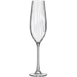 Bohemia Cristal Sektflöte, Columba Optic, 26cl. 6er