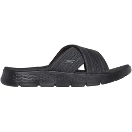 SKECHERS Damen On-The-go Walk Flex Impressed Schiebe-Sandalen, Black, 37 EU