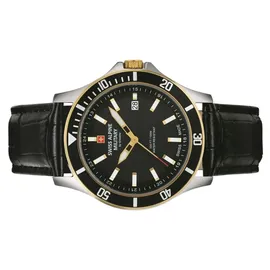 Swiss Alpine Military Herren Armbanduhr Leder 42,0 mm 7022.1547
