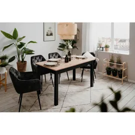 Die Möbelfundgrube Coburg 120 x 76,5 x 70 cm braun/schwarz