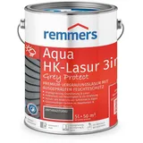 Remmers Holzschutzlasur Aqua HK-Lasur 3in1 Grey Protect grau