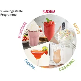 Unold Sofie 2in1 Slush- & Softeismaschine weiß 48950 