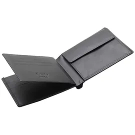 Esquire Slim Geldbörse Unisex schwarz