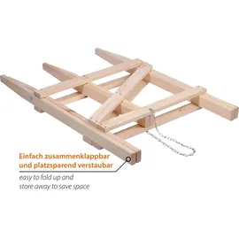 Dobar Sägebock aus Massivholz