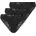 Damen-Slip 3 St Schwarz XS