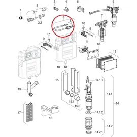 Geberit Panzerschlauch Anschlussschlauch