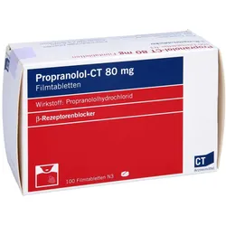 Propranolol-ct 80 mg Filmtabletten 100 St