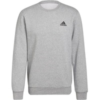 Adidas Essentials Fleece Sweatshirt Medium Grey Heather / Black XL