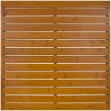 Andrewex Sichtschutzzaunelement Faro Pinie lackiert 180 cm x 180 cm