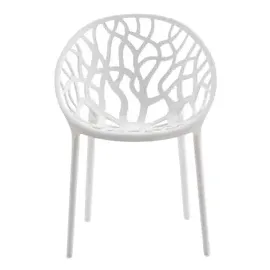 CLP Hope Stapelstuhl 59 x 60 x 80 cm weiß 4 St.