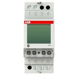 ABB DW1 Wochenzeitschaltuhr 1 Kanal Bluetooth Programmierung, digital