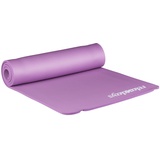 Relaxdays geposltert Yogamatte, lila, M