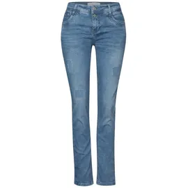 STREET ONE Jeans in light blue destroy wash | Gr.: W31/L30