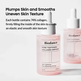 biodance Pore Tightening Collagen Ampoule festigendes Hautserum zur Verfeinerung der Poren 50 ml