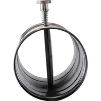 Alfa Forni Butterfly Valve 130 mm Edelstahl silber