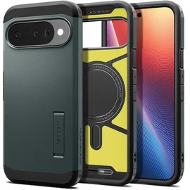 SPIGEN Google Pixel 10 Pro Handyhülle Tough Armor MagSafe grün