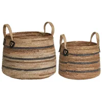 VCM ebuy24 Körbe Erba 2er Set Natur 39 x