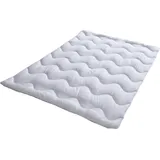 REDBEST Leichtsteppbett Atlanta weiß 200x200 cm - Weiß