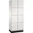 C+P Fächerschrank 8Fächer 80 x 52,5 x 195 cm Lichtgrau