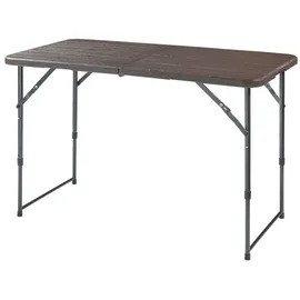 [en.casa] Adelfia Klapptisch 120 x 60 x 90 cm Dunkelbraun