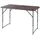 [en.casa] Adelfia Klapptisch 120 x 60 x 90 cm Dunkelbraun