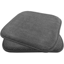Komfortable & praktische Gel-Kissen 40x40 - Stuhlkissen mit modernem Memory-Schaumstoff - gepolsterte Sitzkissen Out- und Indoor Gartenkissen  Stuhlauflage rutschfest