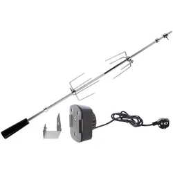 ALLGRILL Grillspieß mit Motor 230V - L: 63cm - für Gasgrill Kompakt und CHEF S