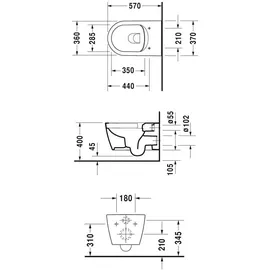 Duravit ME by Starck (25290900001)