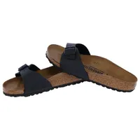 Birkenstock Damen Sandalen Madrid & Gizeh, Schuhe:36, Birkenstock Farbe:Madrid - Black - Schwarz - 36