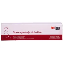 Apoteam Schwangerschafts-schnelltest 20 mlU/ml