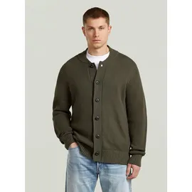 G-Star Honey Comb Structure Cardigan Knit | Grau - Herren, - XL