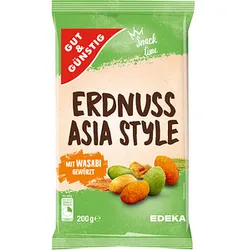 GUT&GÜNSTIG Erdnuss-Asia-Mix Erdnüsse 200,0 g