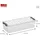 SUNWARE Q-Line Aufbewahrungsbox 38,5 x 14,1 x 9,3 cm 14-tlg. transparent