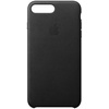 iPhone 8 Plus / 7 Plus Leder Case schwarz