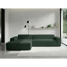 werk2 Eckcouch Polyester 3-Sitzer Grün