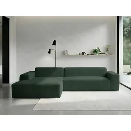werk2 Eckcouch Polyester 3-Sitzer Grün
