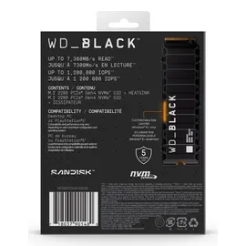 Western Digital Black SN850X 4 TB M.2 WDS400T2X0E