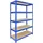 Monster Racking Lagerregal Stahl 120 cm L x 50 cm B x 182,5 cm H blau
