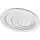 Osram Orbis Spiral Oval 1 72 x 58 x 6 cm weiß, Metall, Kunststoff