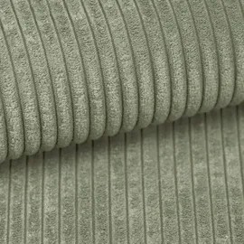 kaiser möbel Ecksofa mit runden Abschlüssen aus Cordstoff & Couches, Wohnlandschaften, Ecksofas