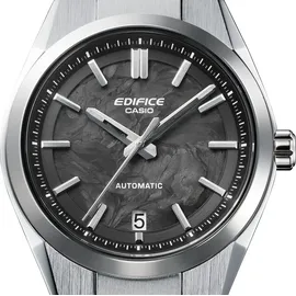 Casio Edifice Herrenuhr Automatik Stahl/Schwarz