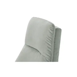Max Schelling Sessel Elmira Mikrofaser 81 x 118 x 90 cm grau mit Relax-Funktion