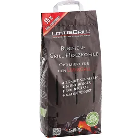 Lotusgrill S Small Kompakt Starter-Set Anthrazitgrau