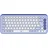Logitech POP Icon Keys US Lila / Offwhite