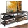 Tectake Indianapolis TV-Regal 161 x 41,5 x 50,5 cm Rost/Holzwerkstoff